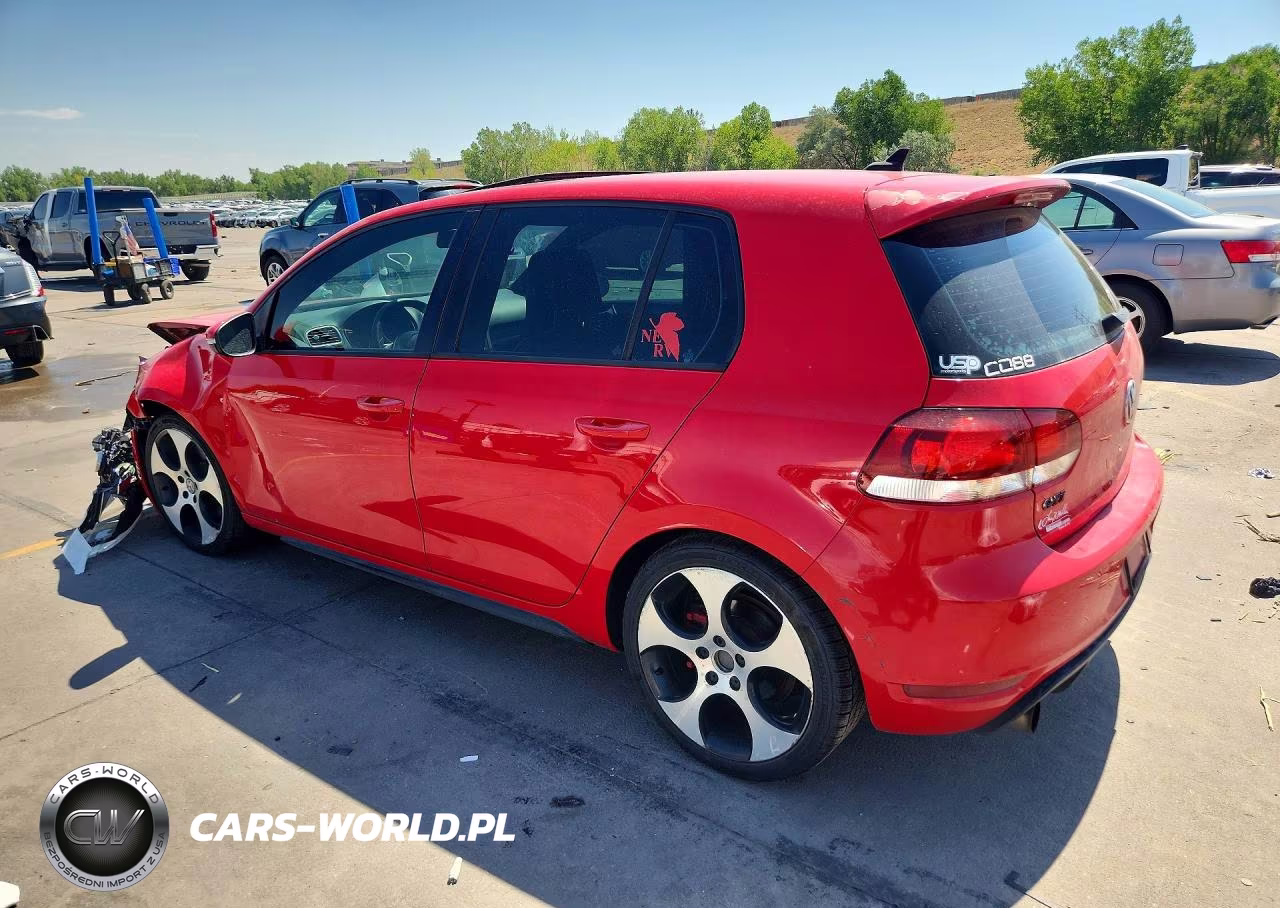 2011 Volkswagen Gti VIN:WVWHV7AJ1BW007124 - 2