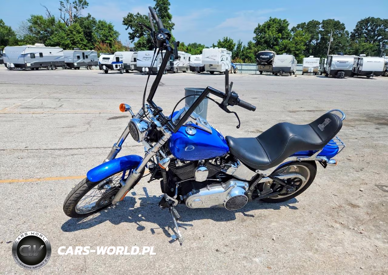 2007 Harley-Davidson Fxst Custom VIN:1HD1JL5137Y032505 - 3