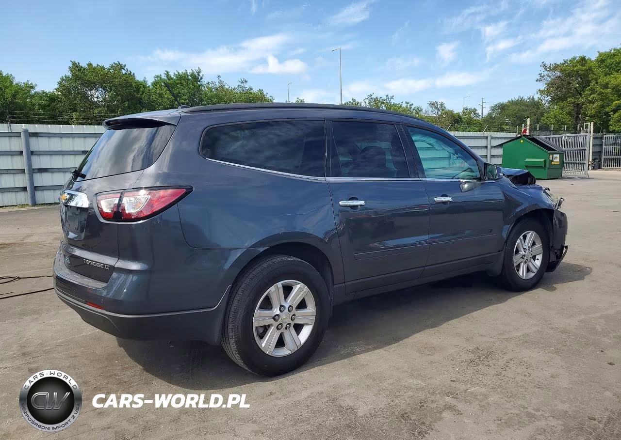 2014 Chevrolet Traverse Lt VIN:1GNKRHKD6EJ136798 - 3
