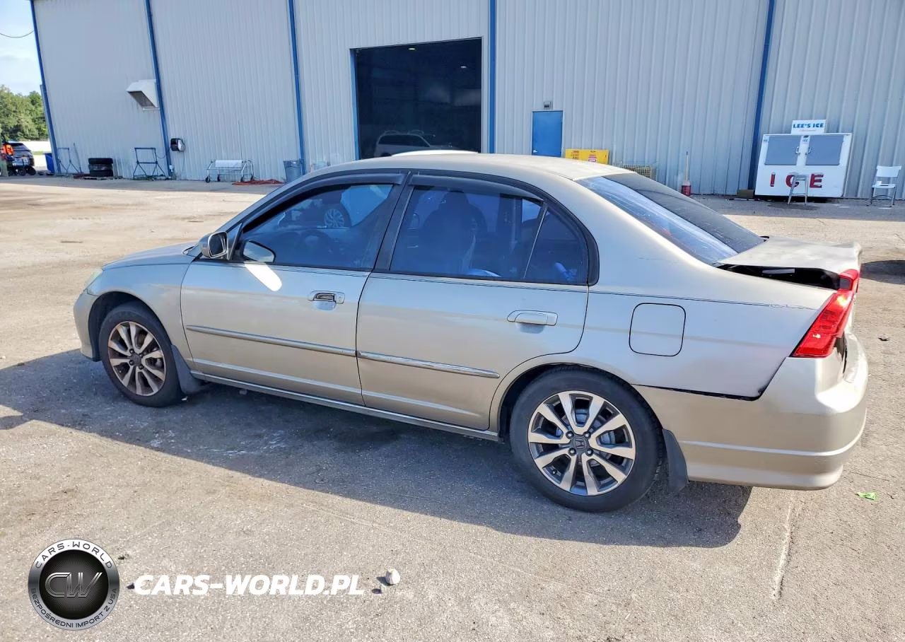2005 Honda Civic Lx VIN:2HGES16565H525934 - 2