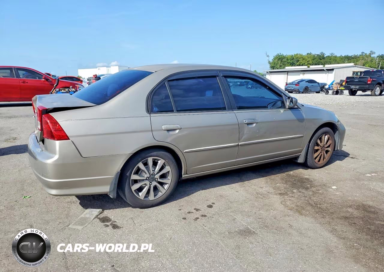 2005 Honda Civic Lx VIN:2HGES16565H525934 - 3