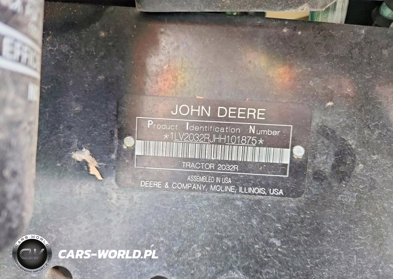 2017 John Industrial Equipment VIN:1LV2032RJHH101875 - 10