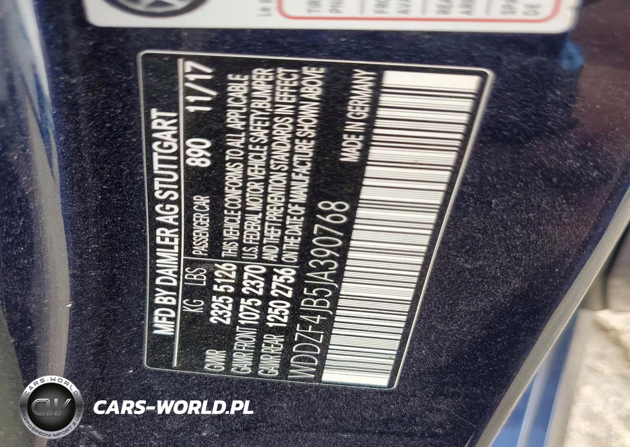 2018 Mercedes-Benz E 300 VIN:WDDZF4JB5JA390768 - 12