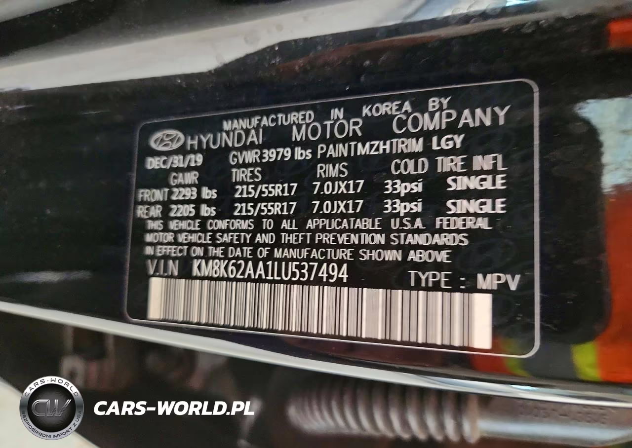 2020 Hyundai Kona Sel Plus VIN:KM8K62AA1LU537494 - 13