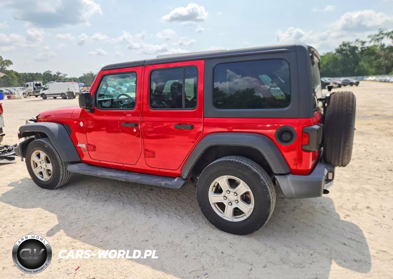 2019 Jeep Wrangler Unlimited Sport VIN:1C4HJXDN4KW645765 - 2