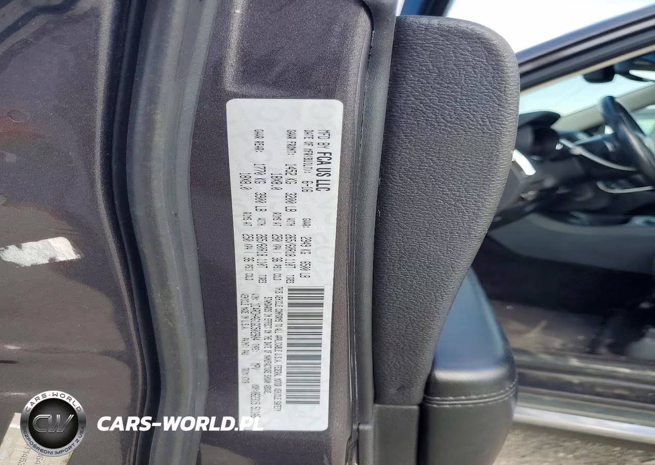 2016 Dodge Durango Sxt VIN:1C4RDHAG1GC502904 - 12