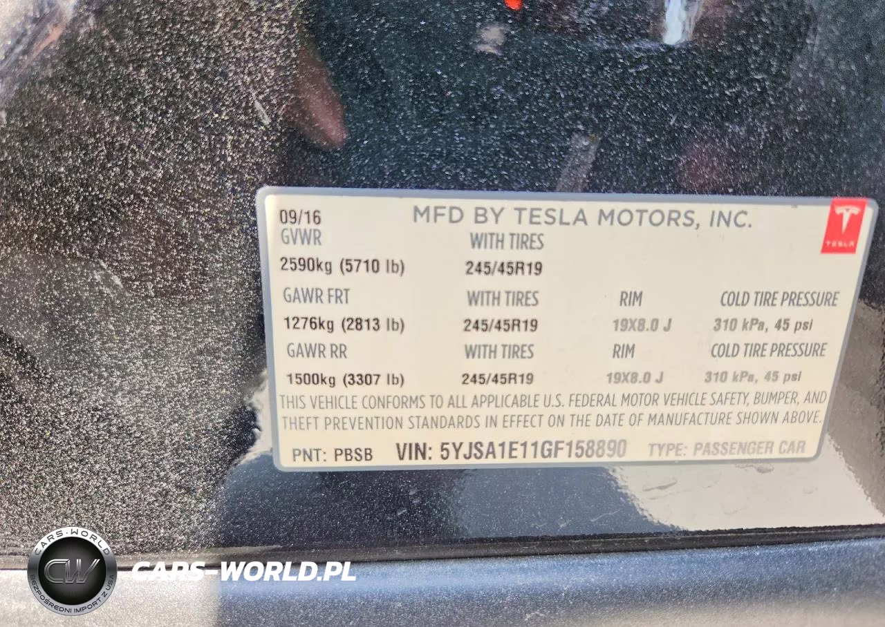 2016 Tesla Model 3 VIN:5YJSA1E11GF158890 - 13
