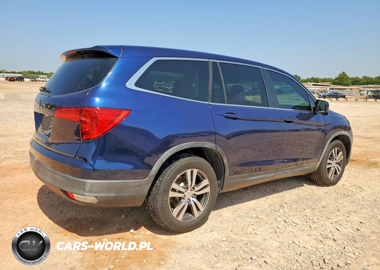 2016 Honda Pilot Exl VIN:5FNYF5H57GB046323 - 3