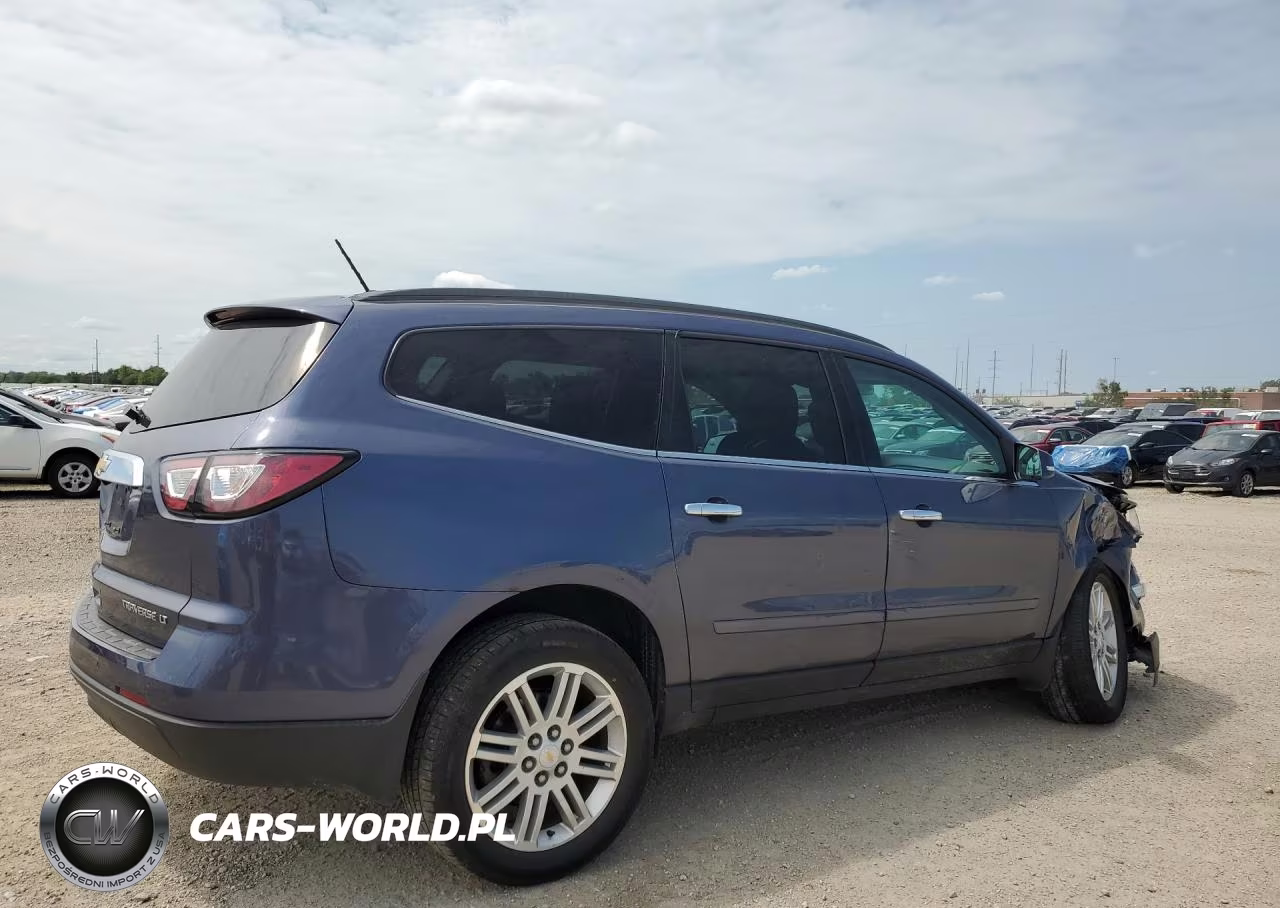 2014 Chevrolet Traverse Lt VIN:1GNKVGKD6EJ321374 - 3