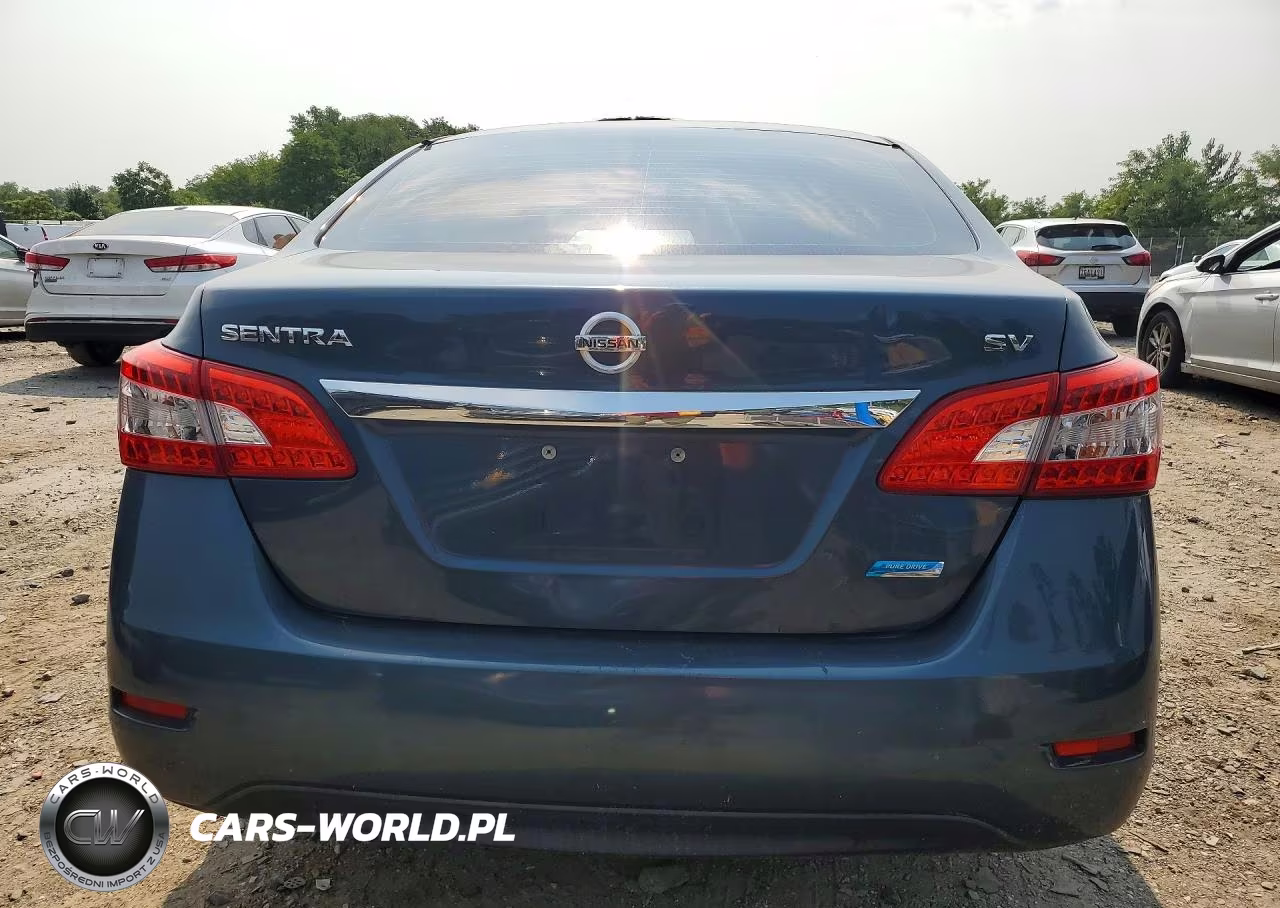 2013 Nissan Sentra S VIN:1N4AB7AP7DN907605 - 6