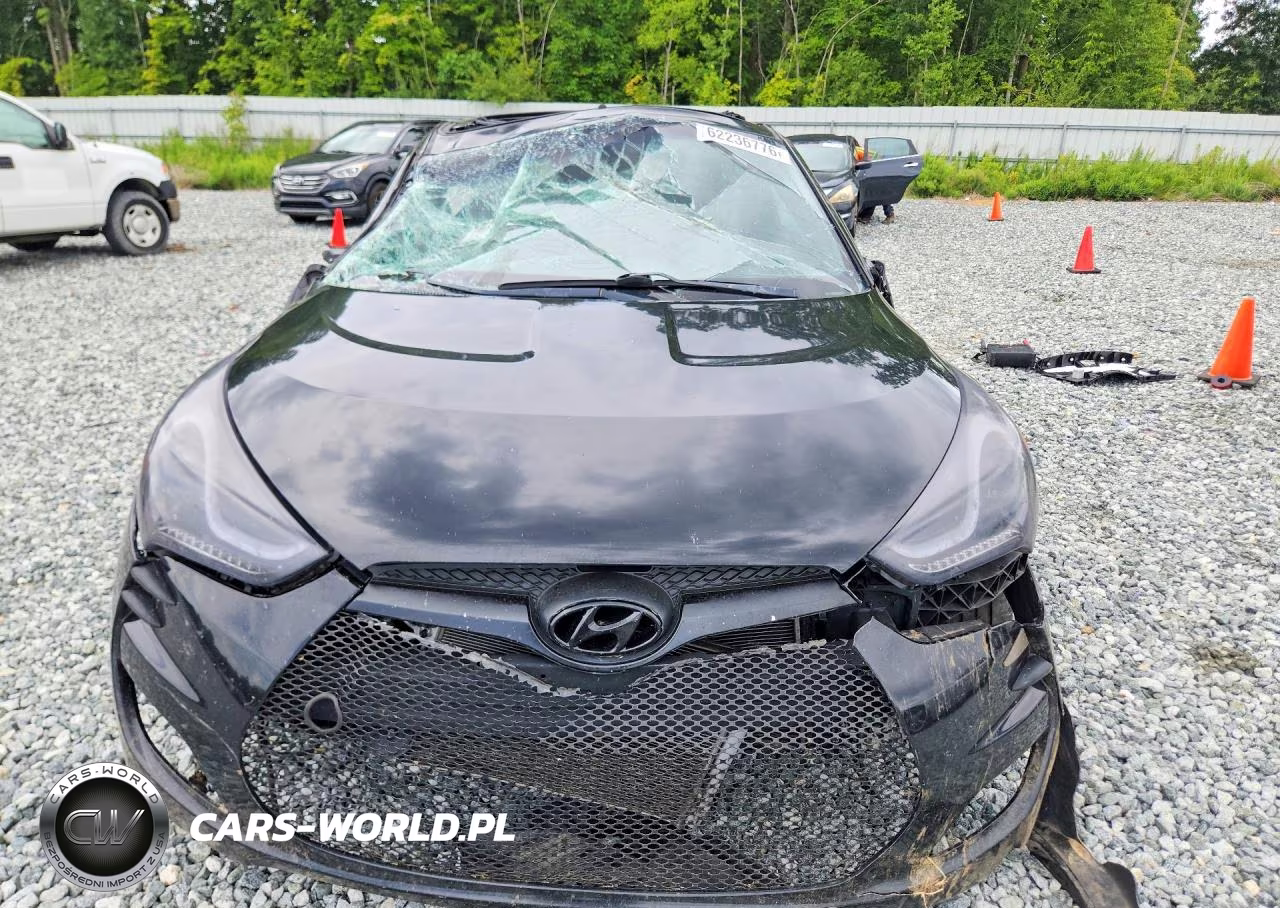 2017 Hyundai Veloster Value Edition VIN:KMHTC6AD5HU322609 - 5
