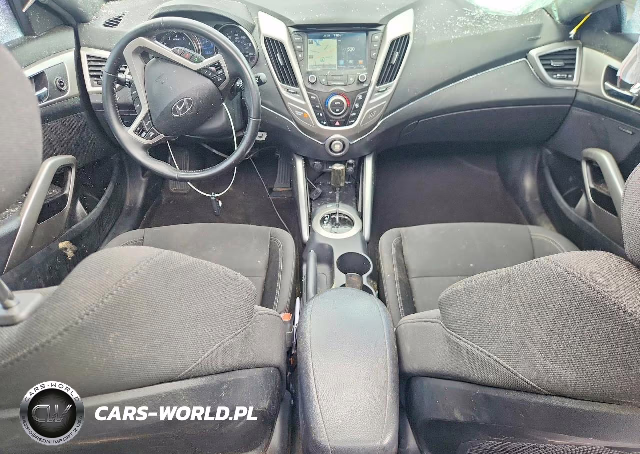 2017 Hyundai Veloster Value Edition VIN:KMHTC6AD5HU322609 - 8