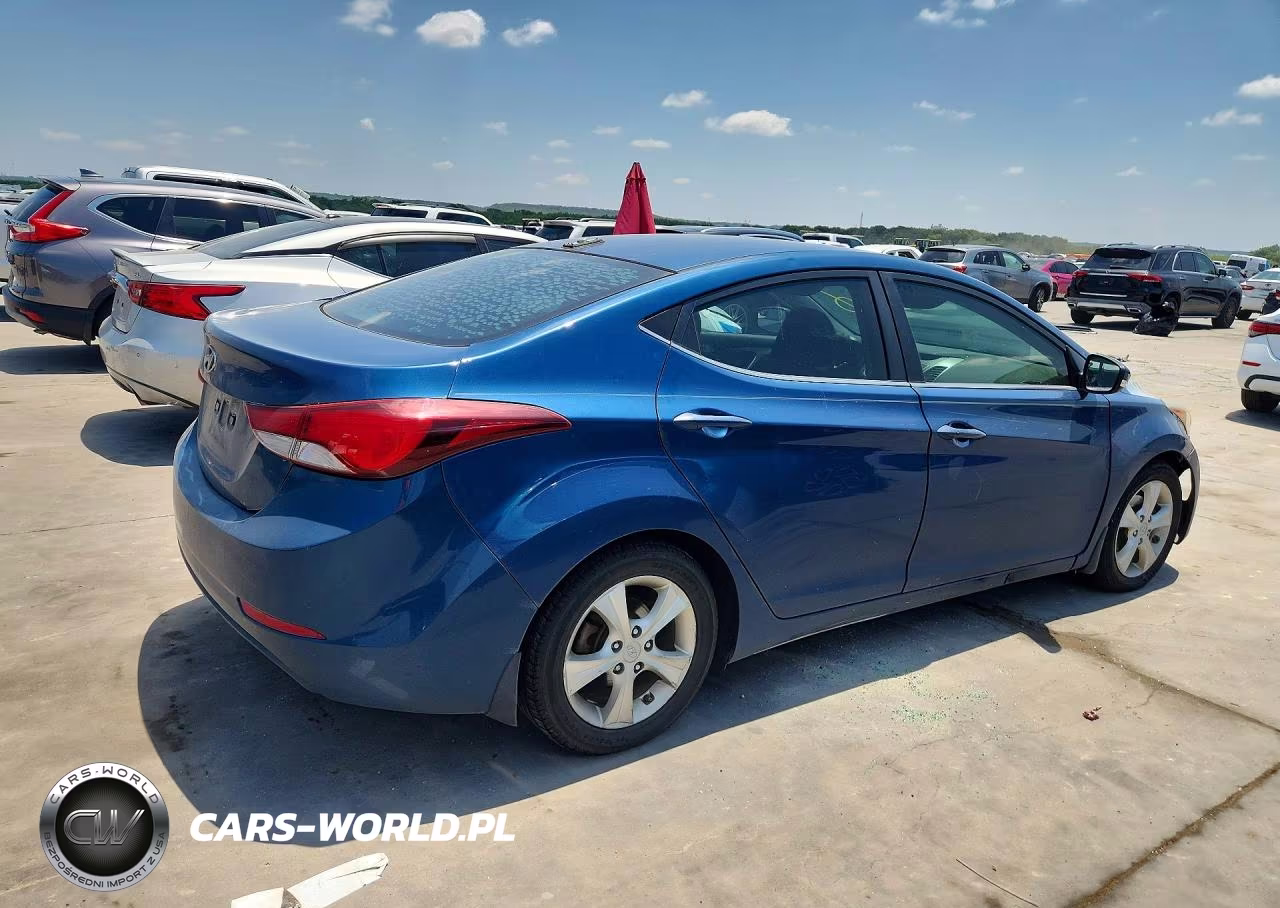 2016 Hyundai Elantra Value Edition VIN:KMHDH4AE0GU568629 - 3