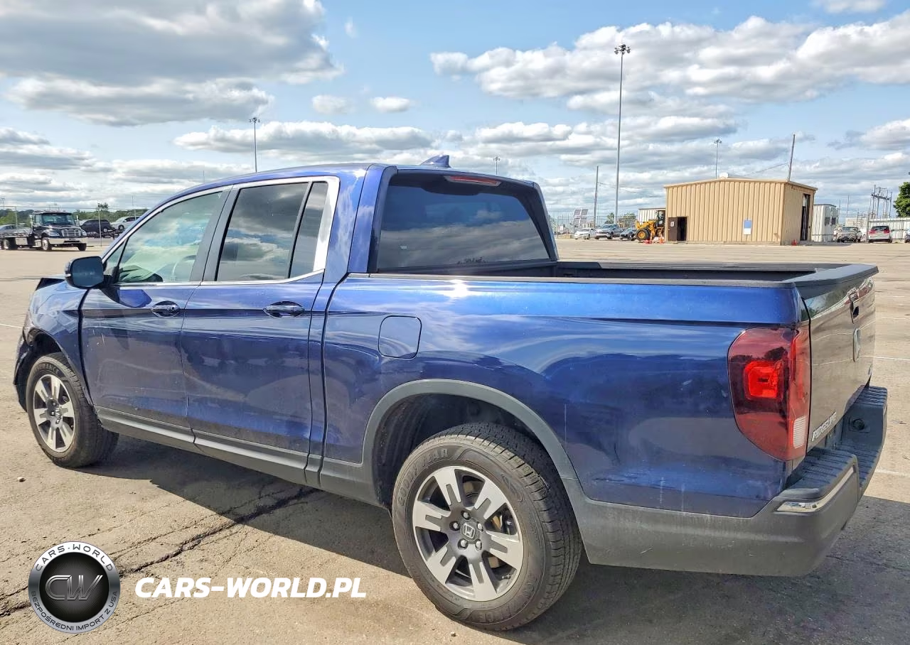 2017 Honda Ridgeline Rtl VIN:5FPYK3F60HB029660 - 2