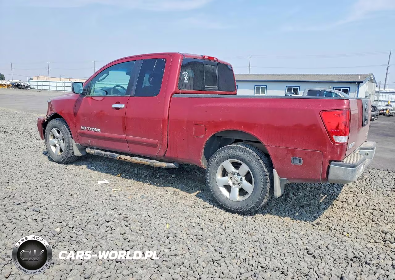 2005 Nissan Titan Xe VIN:1N6AA06B75N563077 - 2