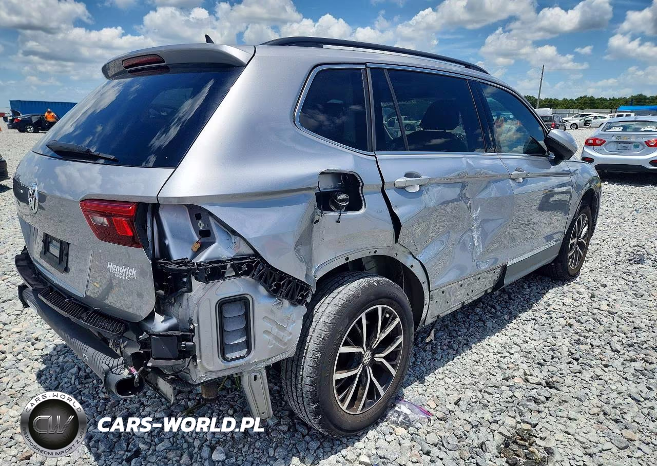2021 Volkswagen Tiguan Se-Se R-Line Black-Sel VIN:3VV3B7AX1MM118526 - 3