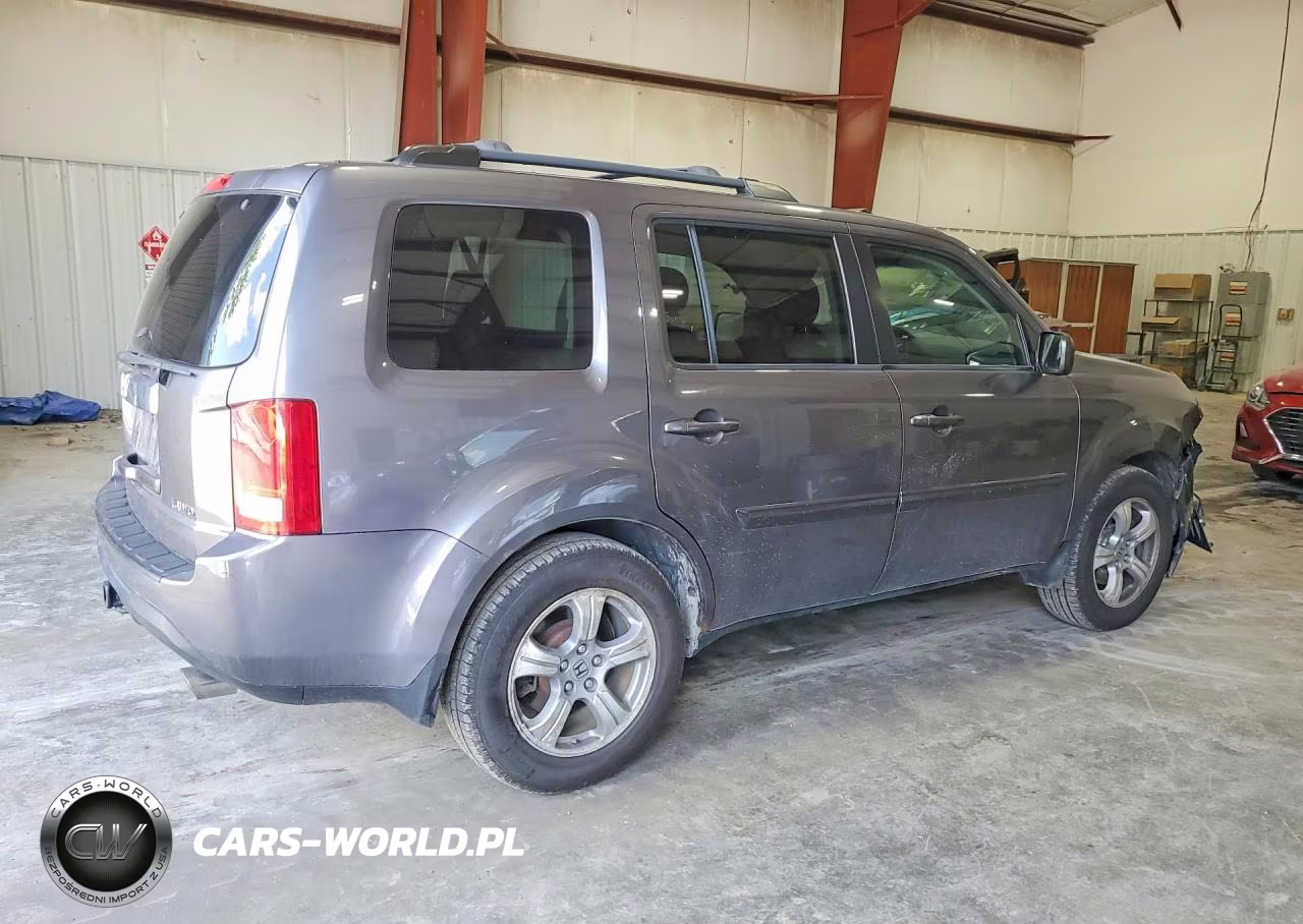 2014 Honda Pilot Exl VIN:5FNYF4H55EB023047 - 3