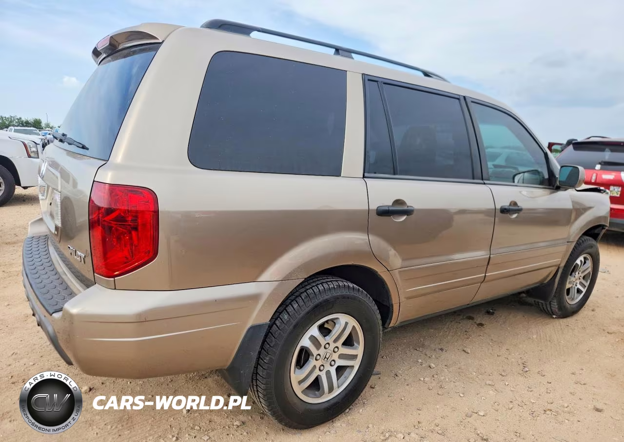 2004 Honda Pilot Exl VIN:2HKYF18584H580811 - 3