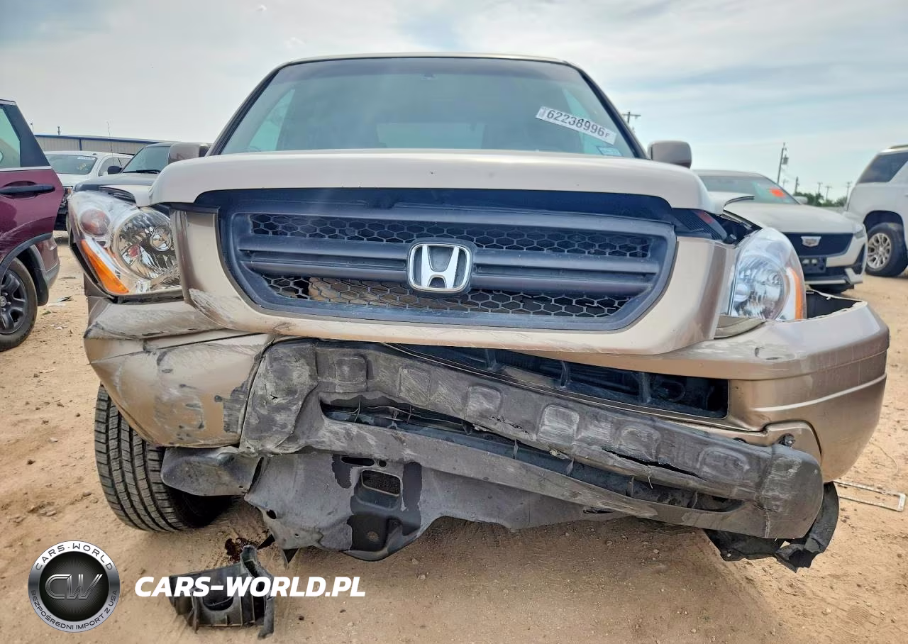 2004 Honda Pilot Exl VIN:2HKYF18584H580811 - 5