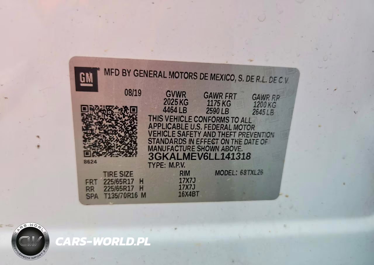 2020 GMC Terrain Sle VIN:3GKALMEV6LL141318 - 12