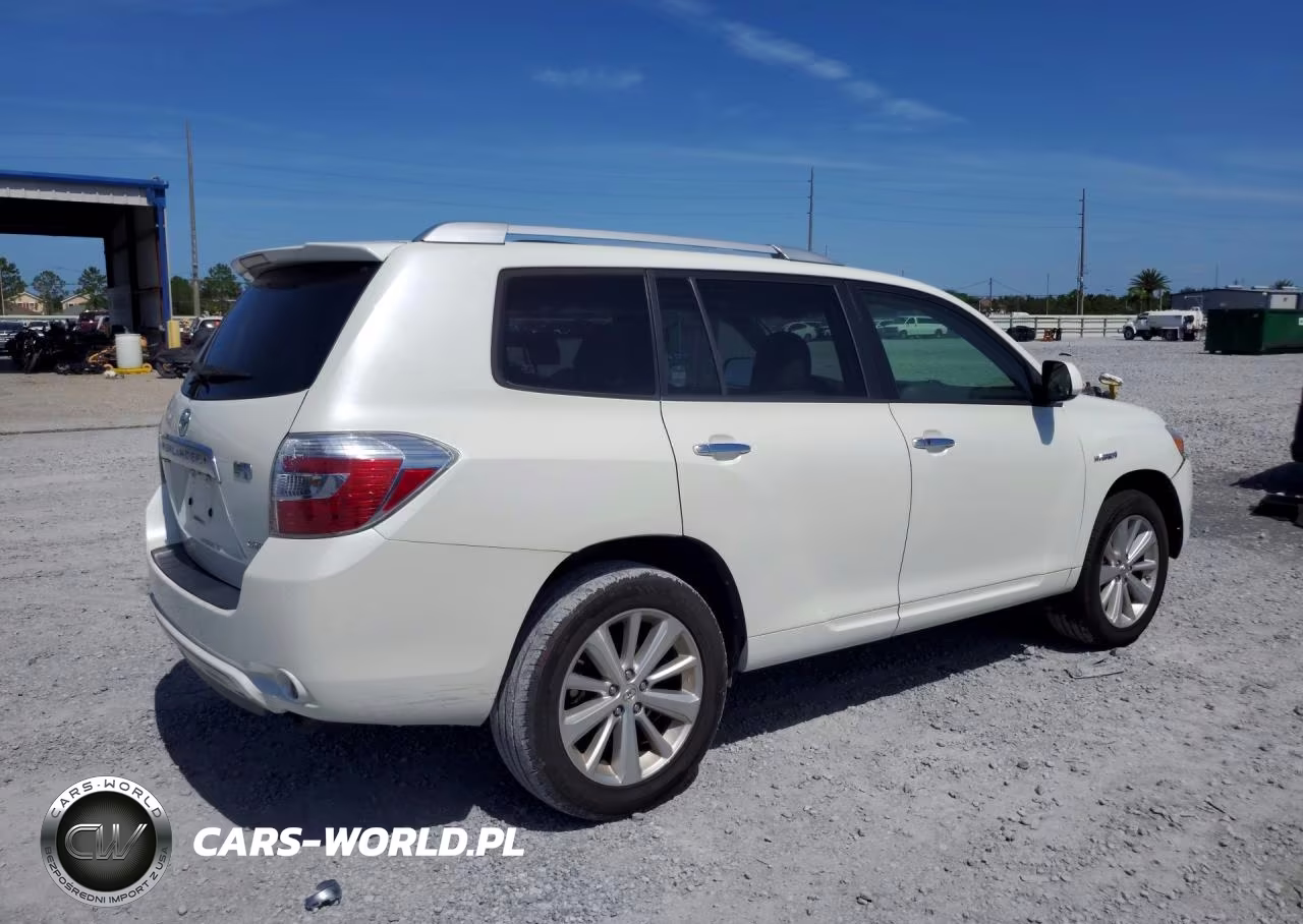 2008 Toyota Highlander Hybrid Limited VIN:JTEEW44AX82020167 - 3