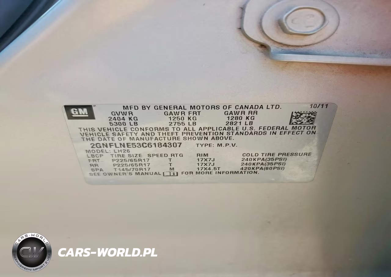 2012 Chevrolet Equinox Lt VIN:2GNFLNE53C6184307 - 13
