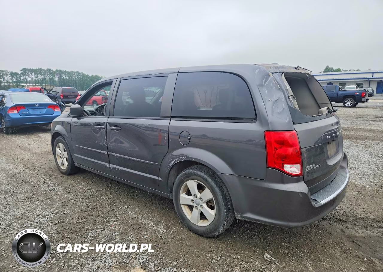 2016 Dodge Grand Caravan Se VIN:2C4RDGBG1GR176764 - 2