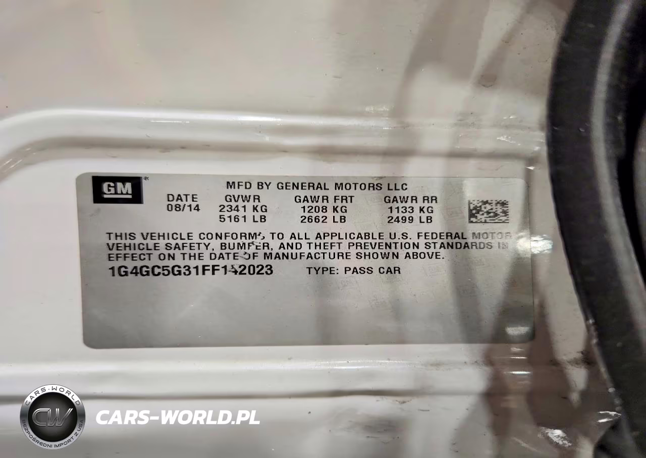 2015 Buick Lacrosse VIN:1G4GC5G31FF142023 - 12
