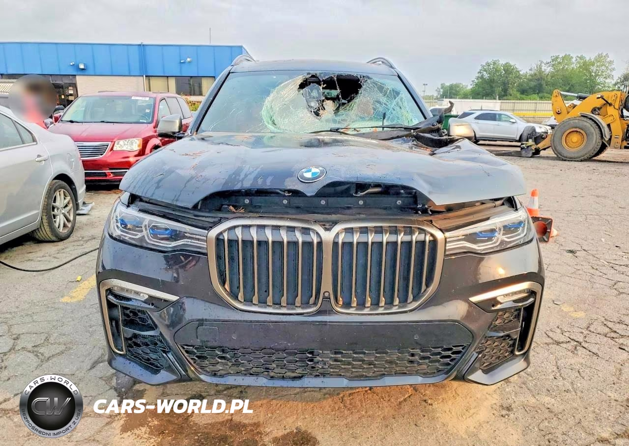 2022 BMW X7 M50I VIN:5UXCX6C0XN9J34152 - 5