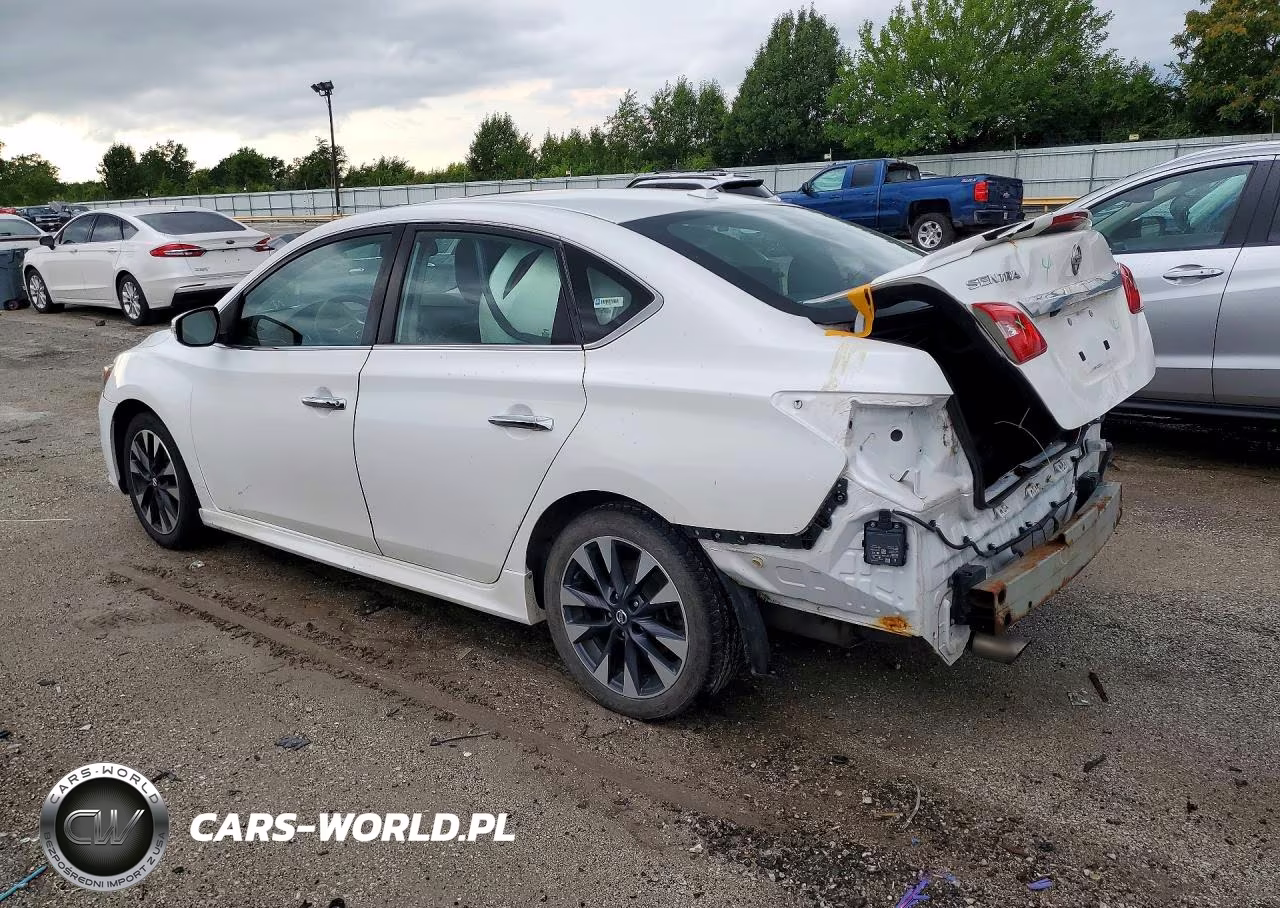 2018 Nissan Sentra Sr VIN:3N1AB7AP3JY347304 - 2