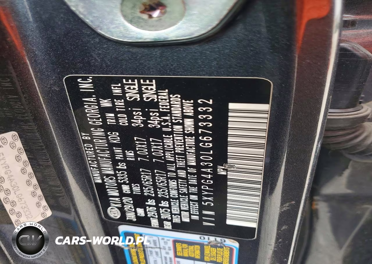 2020 Kia Sorento Lx VIN:5XYPG4A30LG673332 - 13