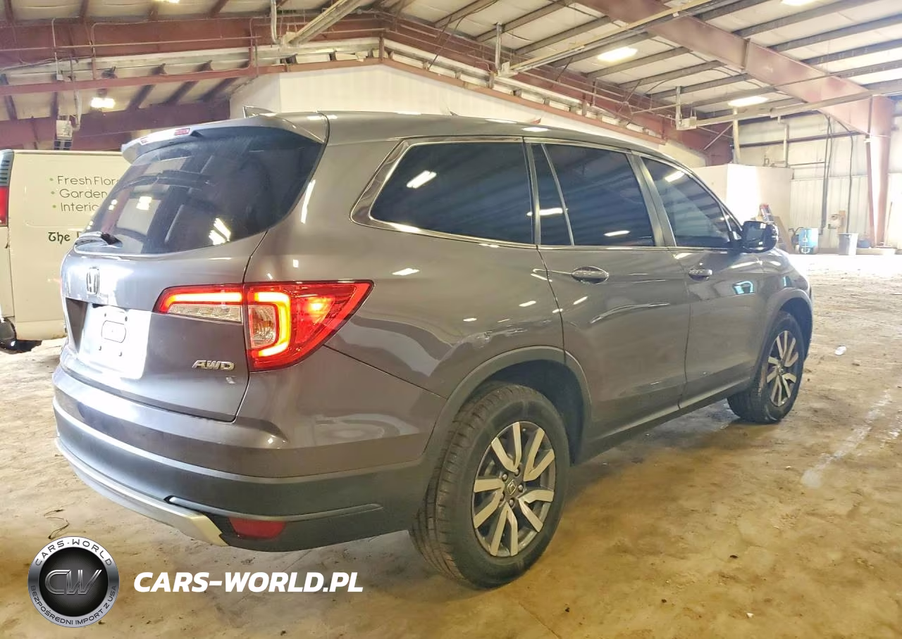 2020 Honda Pilot Exl VIN:5FNYF6H52LB047248 - 3