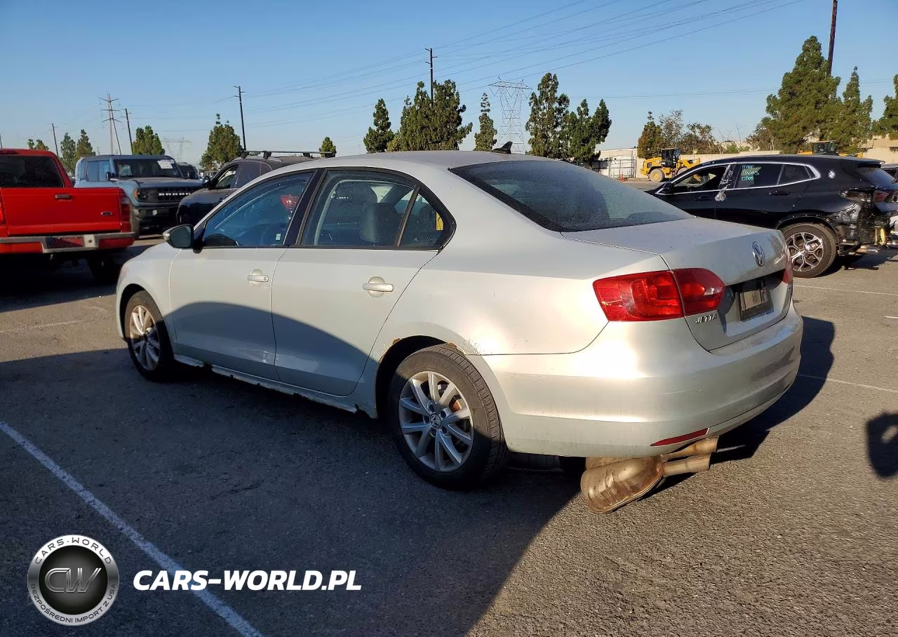 2012 Volkswagen Jetta Se VIN:3VWDP7AJ7CM307435 - 2