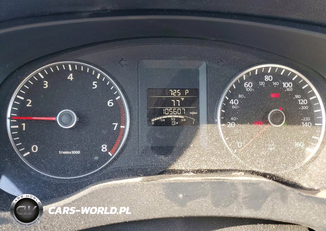 2012 Volkswagen Jetta Se VIN:3VWDP7AJ7CM307435 - 9