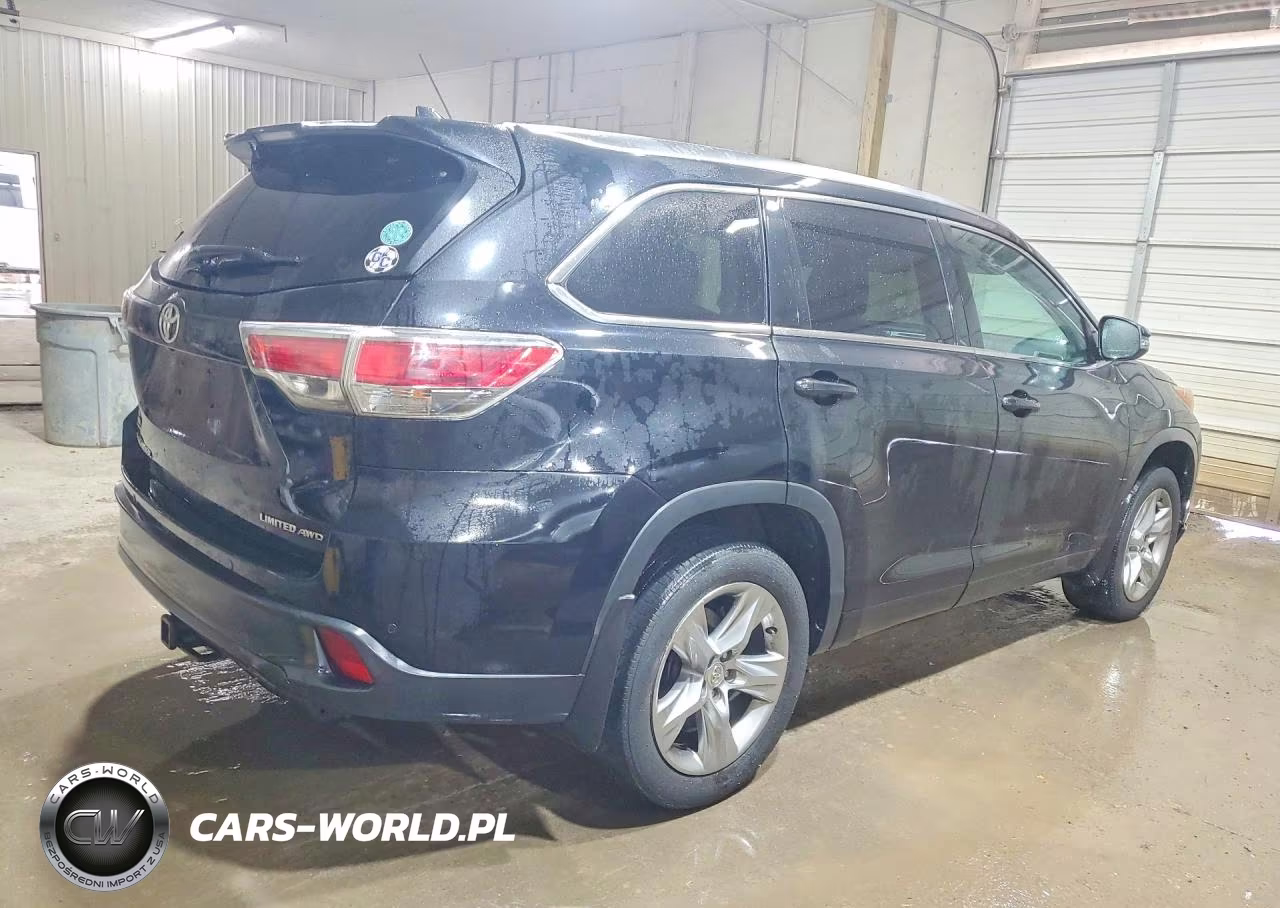 2014 Toyota Highlander Limited VIN:5TDDKRFH4ES008622 - 3
