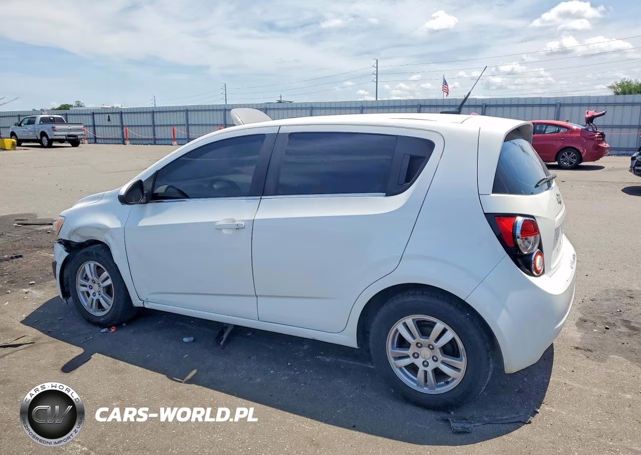 2013 Chevrolet Sonic Lt VIN:1G1JC6SB1D4117493 - 2