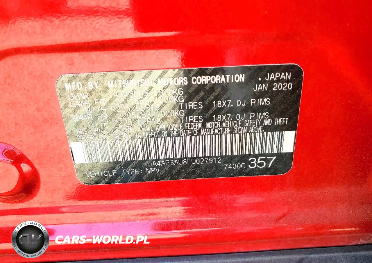 2020 Mitsubishi Outlander Sport Es VIN:JA4AP3AU8LU027912 - 13