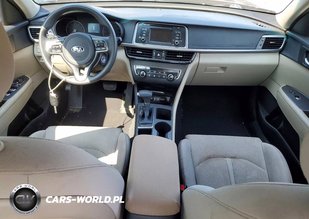 2016 Kia Optima Lx VIN:5XXGT4L3XGG037973 - 8