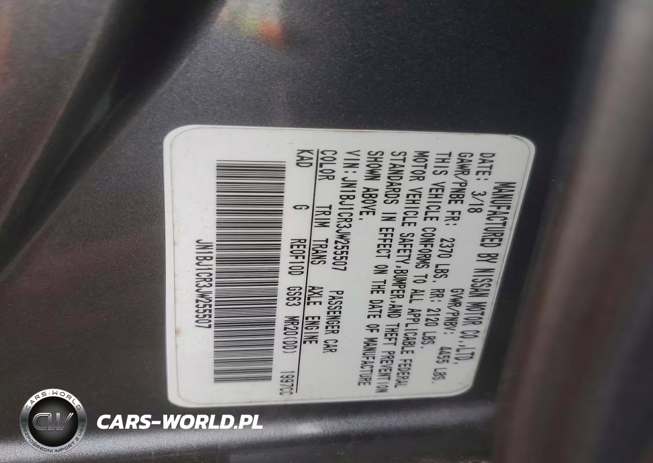 2018 Nissan Rogue Sport S VIN:JN1BJ1CR3JW255507 - 13