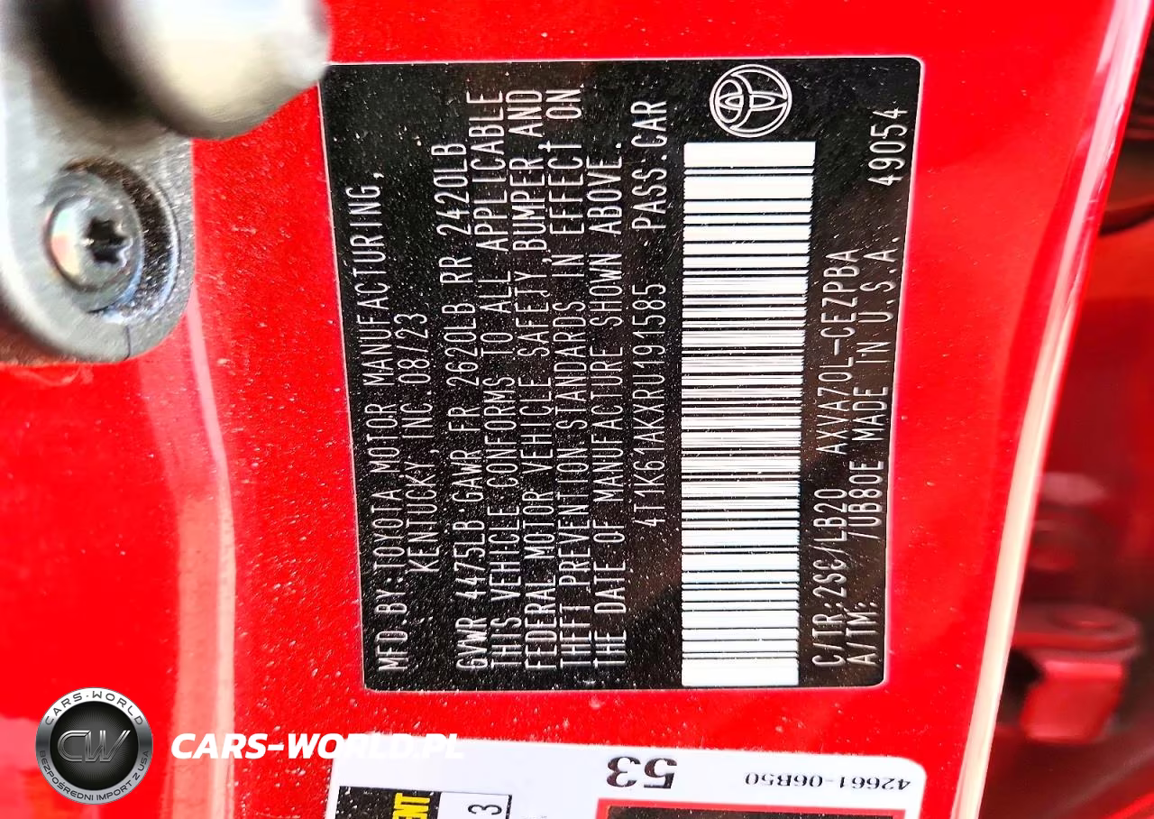 2024 Toyota Camry Xse VIN:4T1K61AKXRU191585 - 12