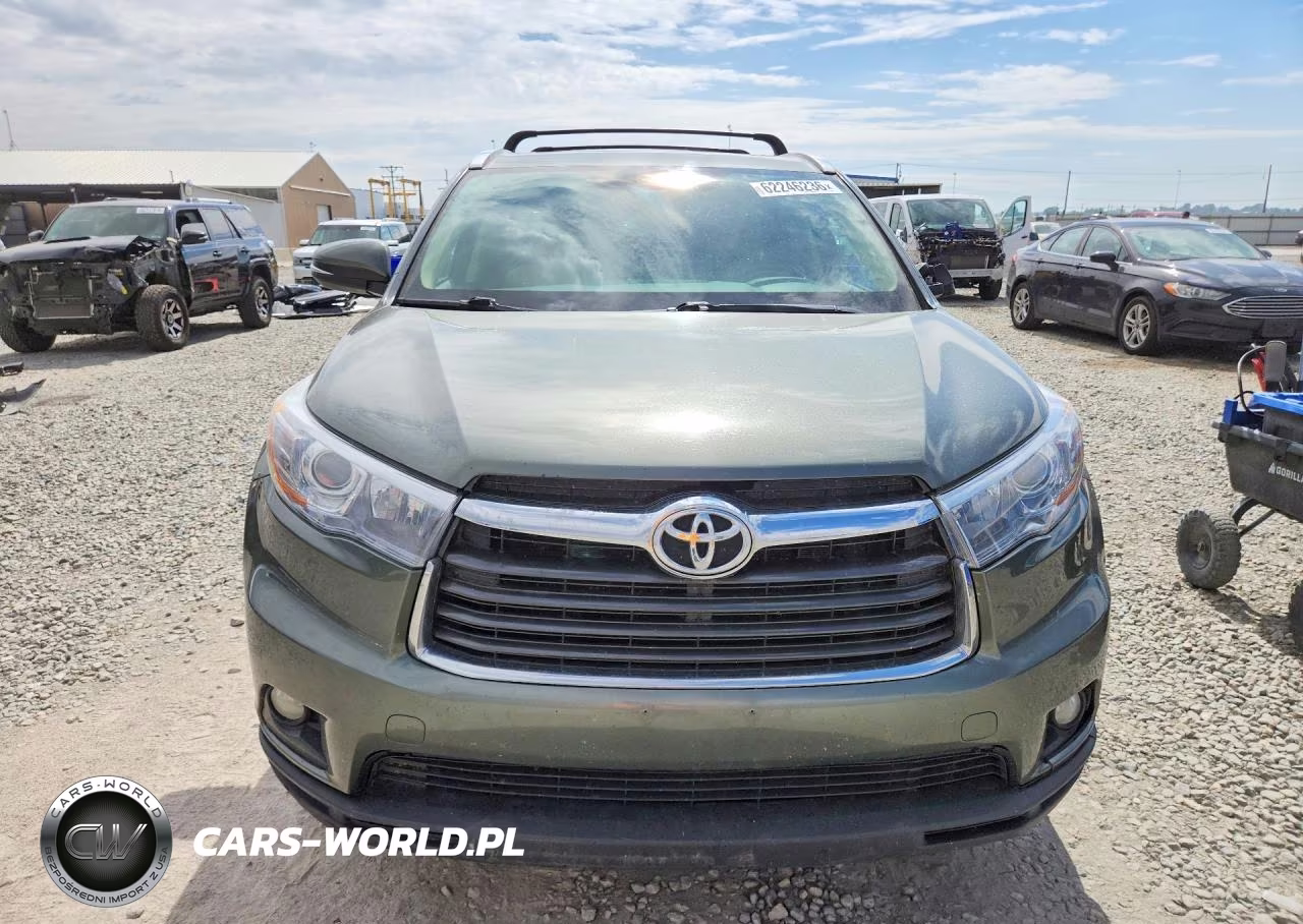 2015 Toyota Highlander Xle VIN:5TDJKRFH7FS152587 - 5