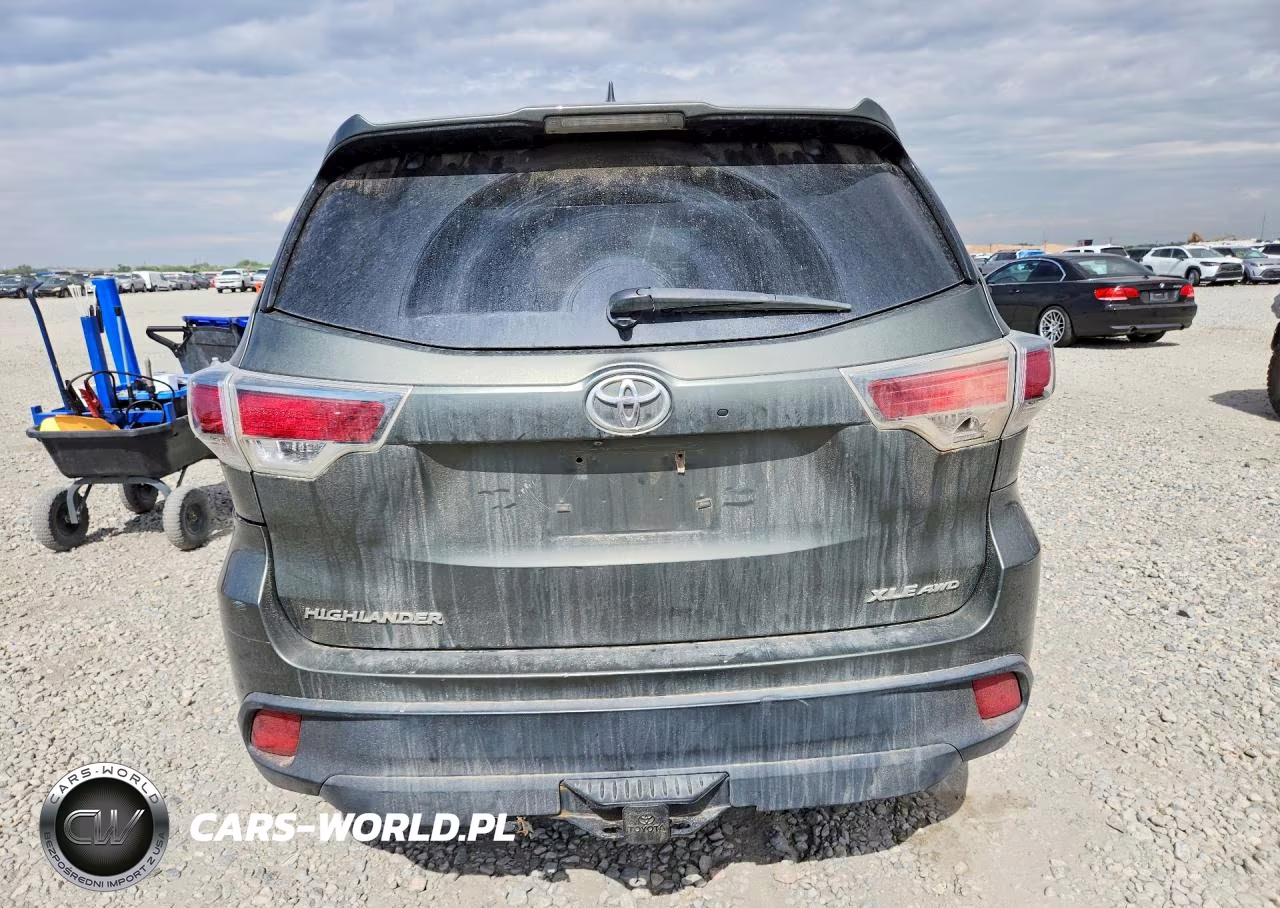 2015 Toyota Highlander Xle VIN:5TDJKRFH7FS152587 - 6