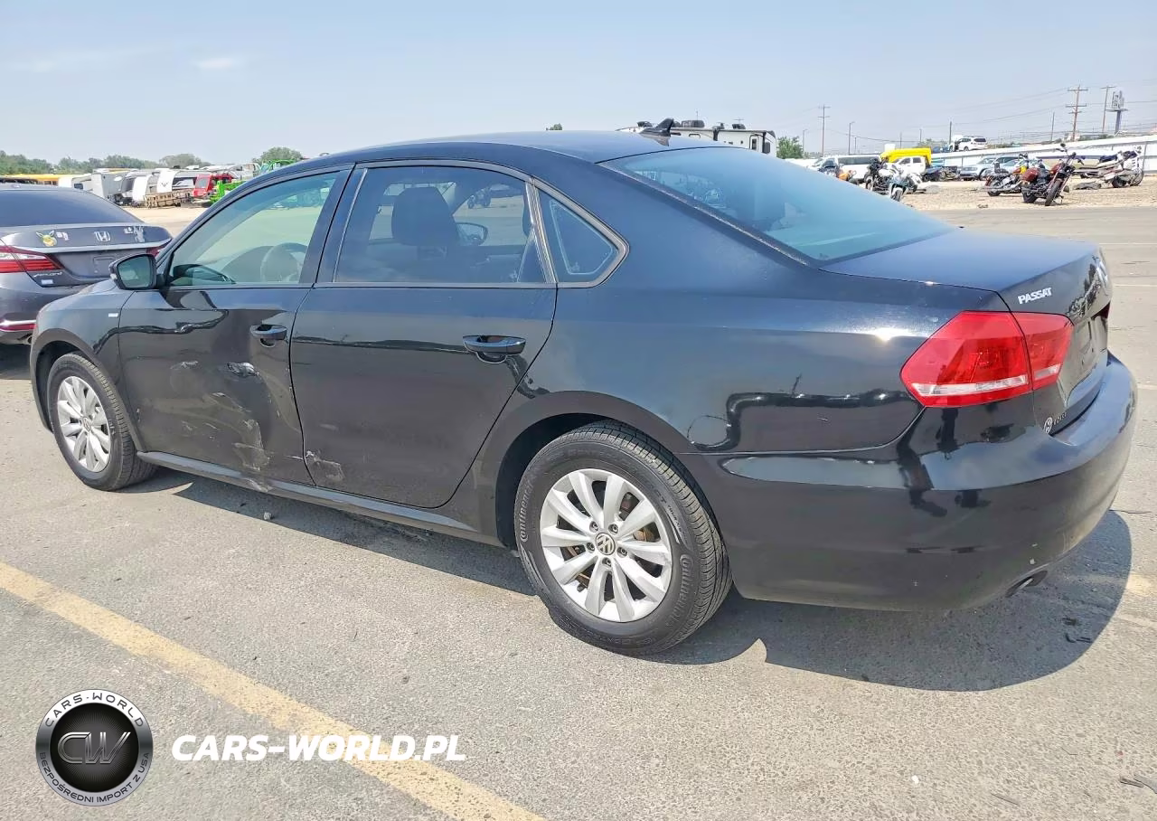 2014 Volkswagen Passat S VIN:1VWAT7A36EC071297 - 2