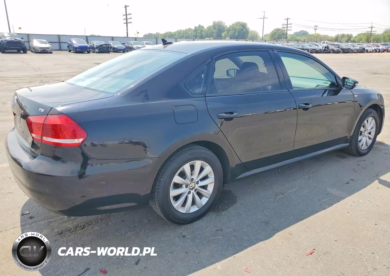 2014 Volkswagen Passat S VIN:1VWAT7A36EC071297 - 3