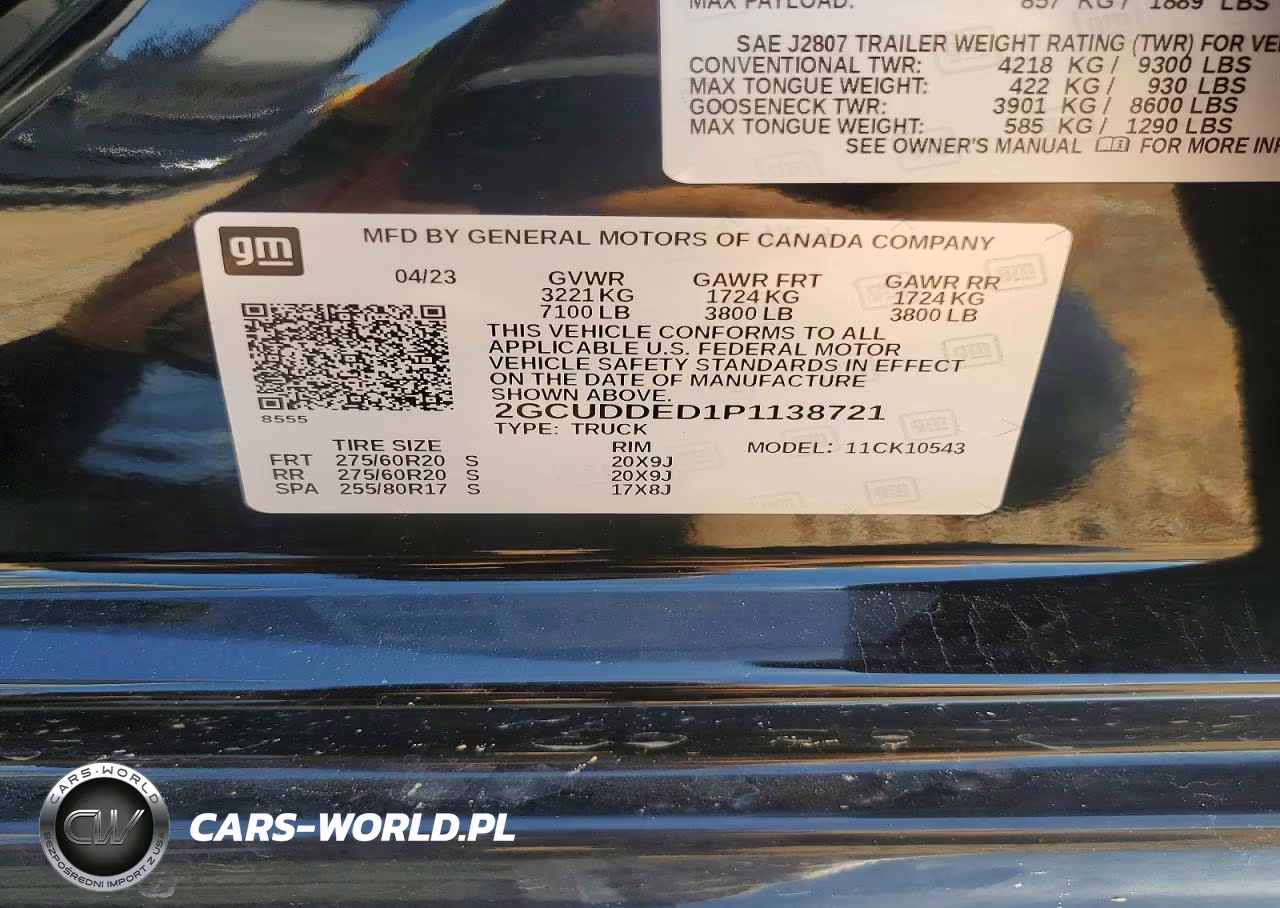2023 Chevrolet Silverado K1500 Lt VIN:2GCUDDED1P1138721 - 12