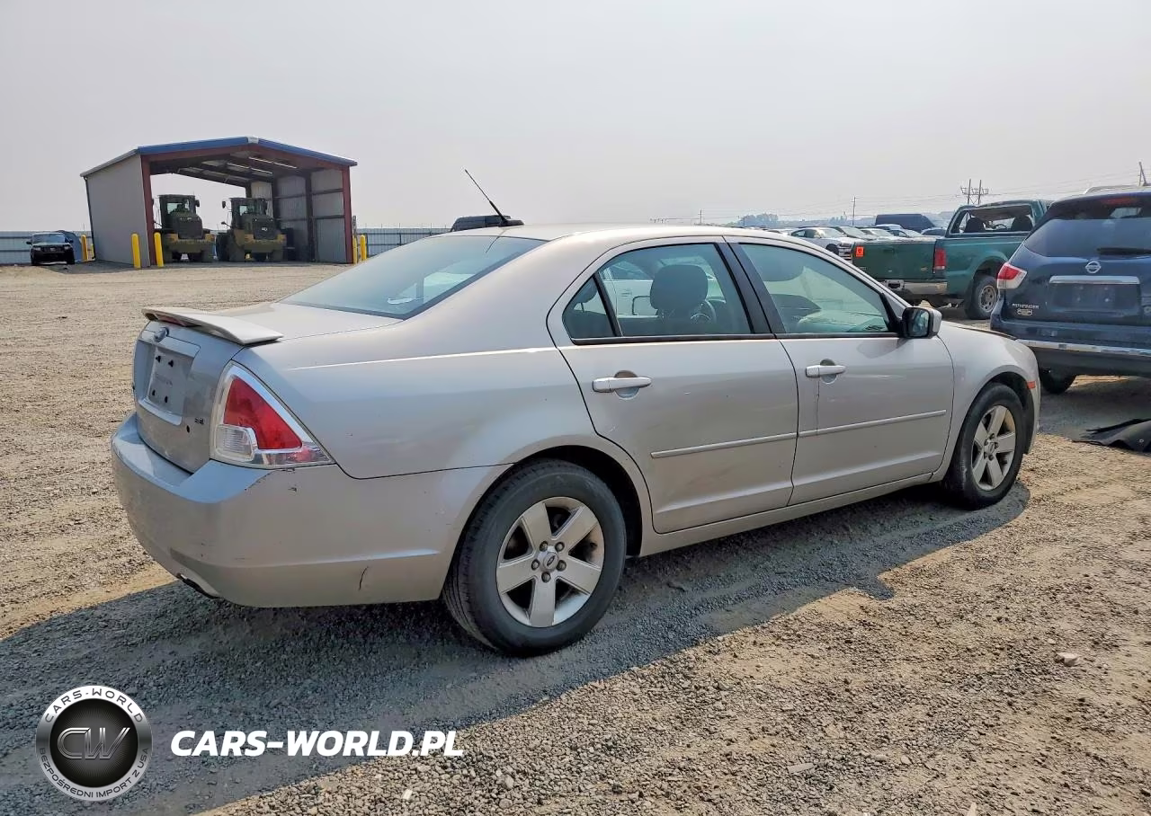 2008 Ford Fusion Se VIN:3FAHP07Z88R232978 - 3