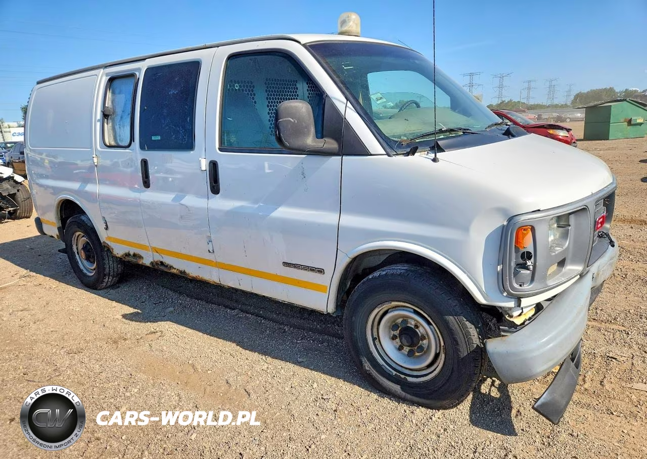 2001 GMC Savana 3500 Delivery Van VIN:1GTHG35R511165125 - 4