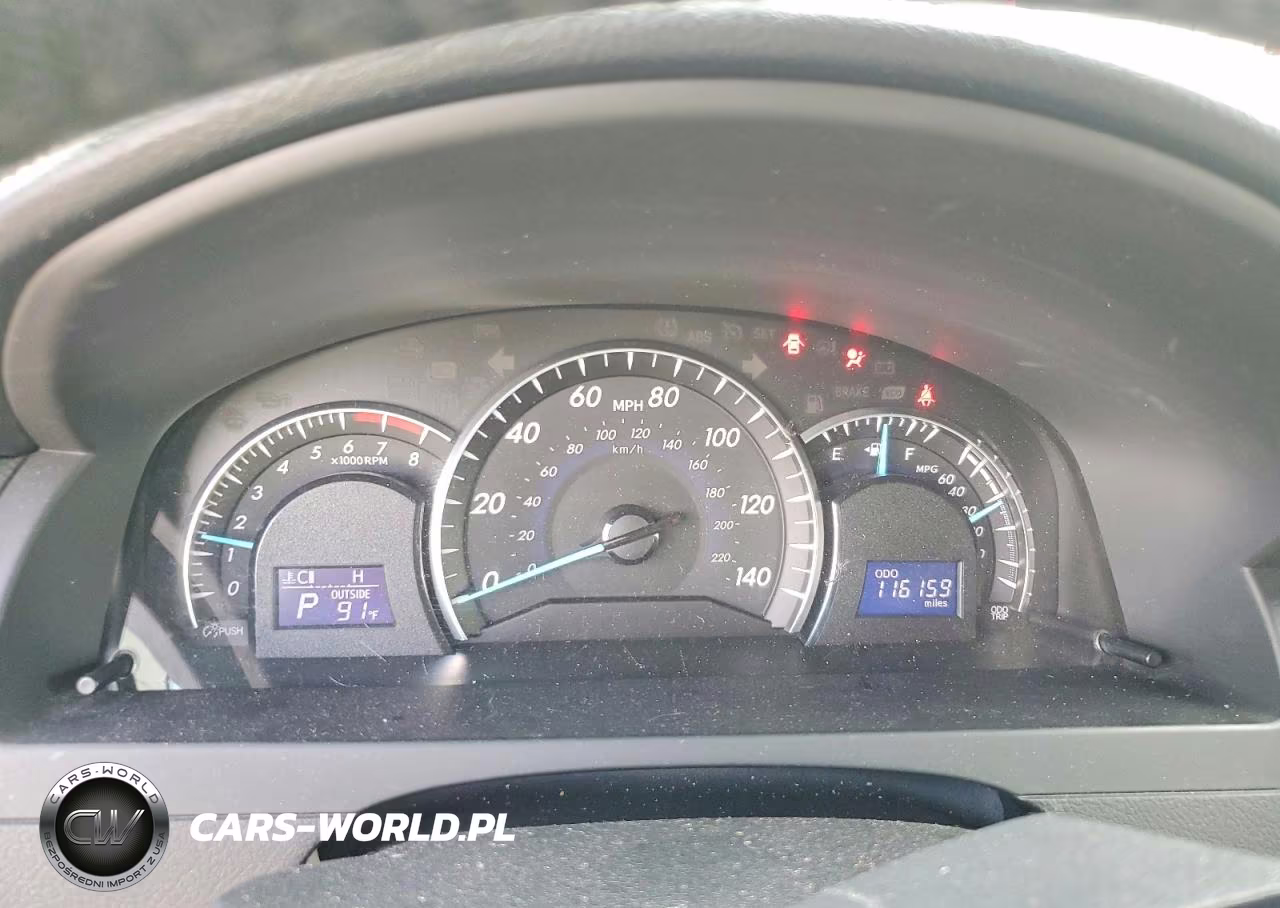 2012 Toyota Camry Xle VIN:4T4BF1FK9CR179336 - 9