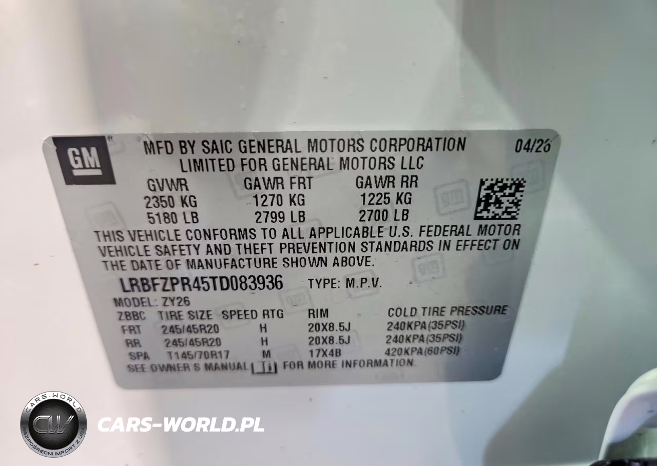 2026 Buick Envision Sport Touring VIN:LRBFZPR45TD083936 - 14