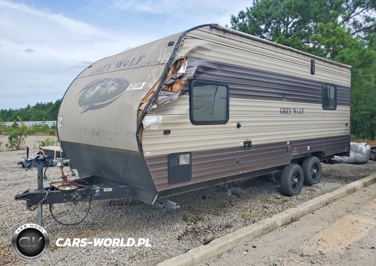 2017 Forest River Grey Wolf Camper VIN:4X4TCKU23HK040384 - 2